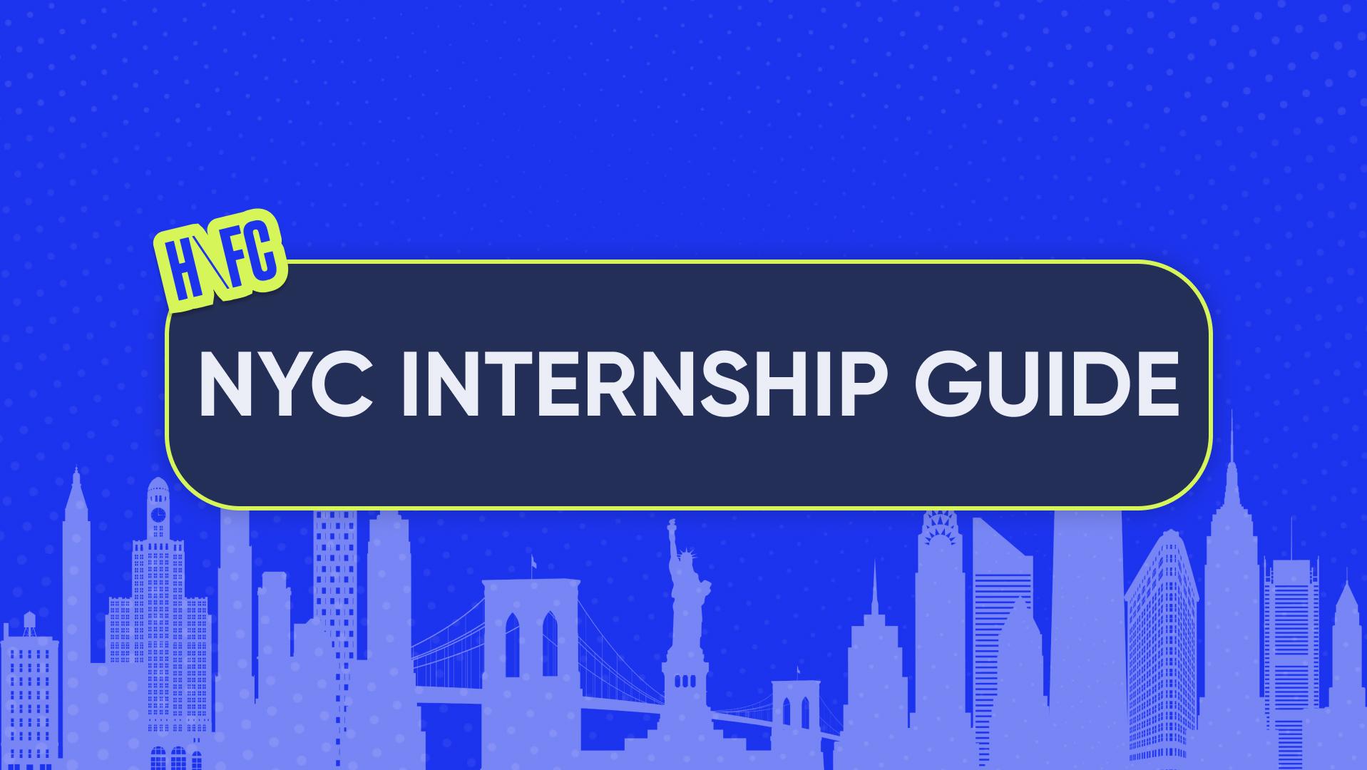 NYC internship guide