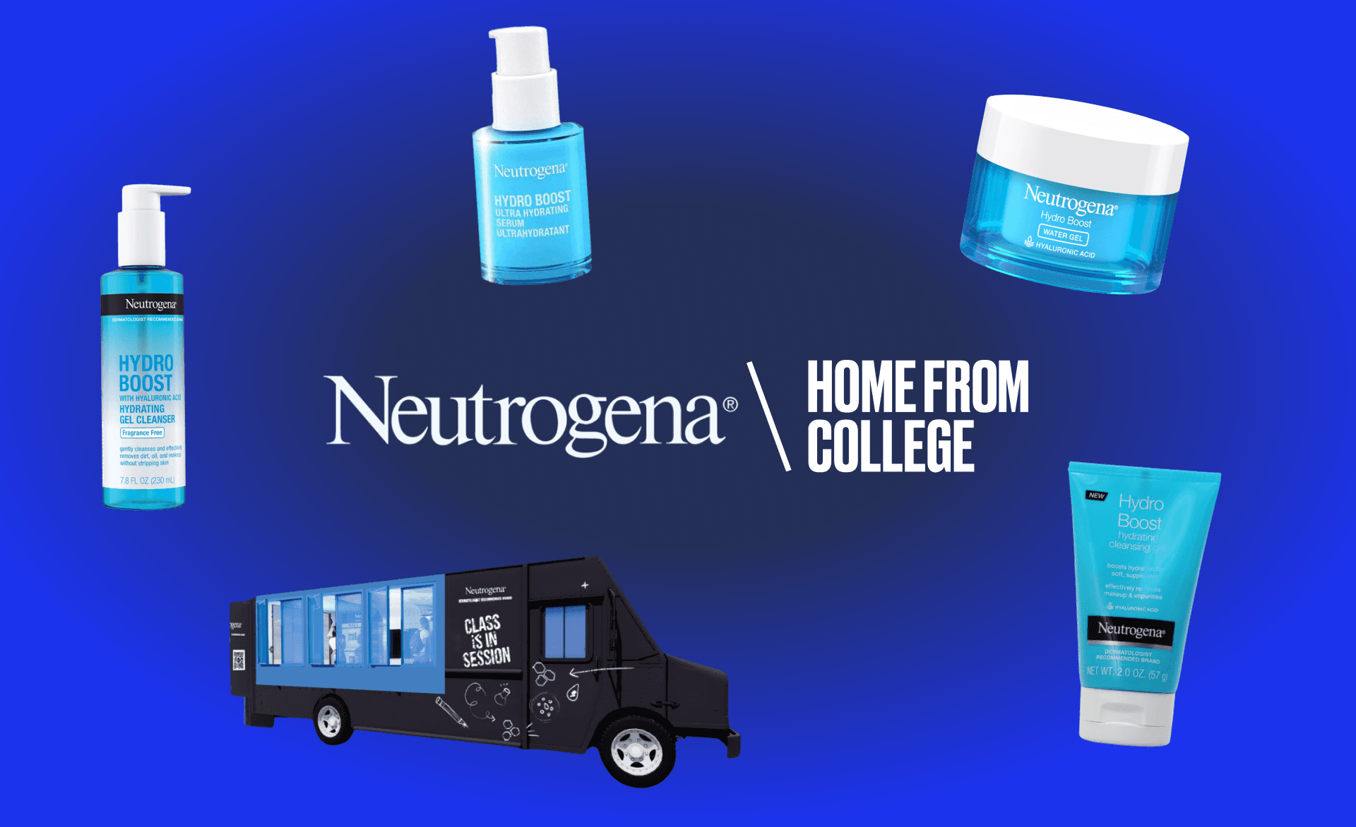 The Neutrogena Boost Bus Tour Street Team

